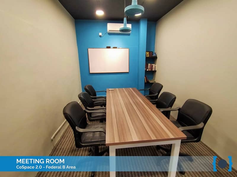 Furnished Private Offices & Coworking Shared Space in Federal B Area 4