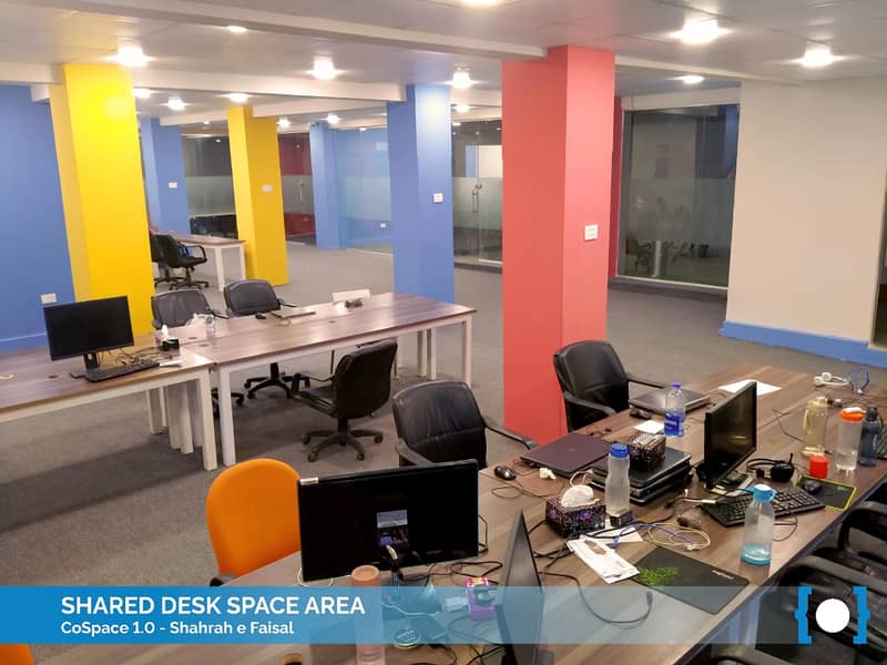 Serviced Offices & Shared Coworking Space at SMCHS Shahra-e-Faisal 5