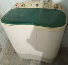 Haier washing machine dual tub washer/ dryer