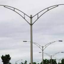 Street Lighting Poles Solar poles structural towers overhead line pole 4