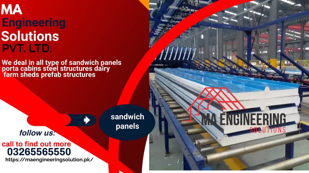 PU sandwich& EPS Sandwich Panel l/ pir sandwich panel 0