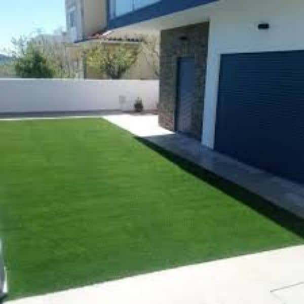 Turkish Artificial Grass, Lawn Balcony Garss with Fitting Available 5