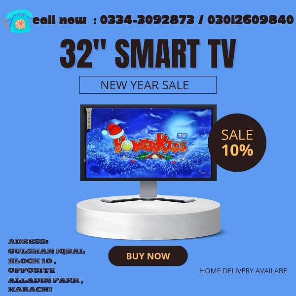 SAMSUNG SALE 24 to 100 INCH SMART LED TV YOUTUBE NETFLIX 1