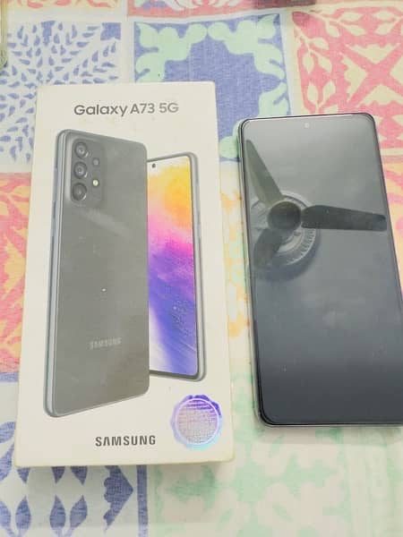 samsung A73 5g 8/256 PTA approved mint condition 6