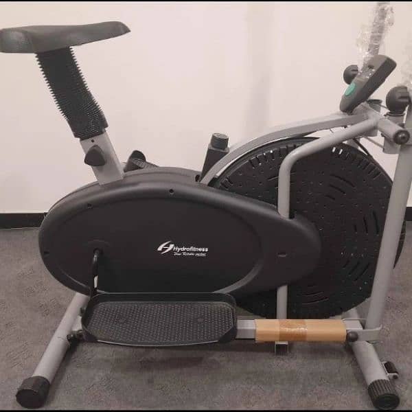 imported Used elliptical exercise cycle spin seated bike magnetic cros 4