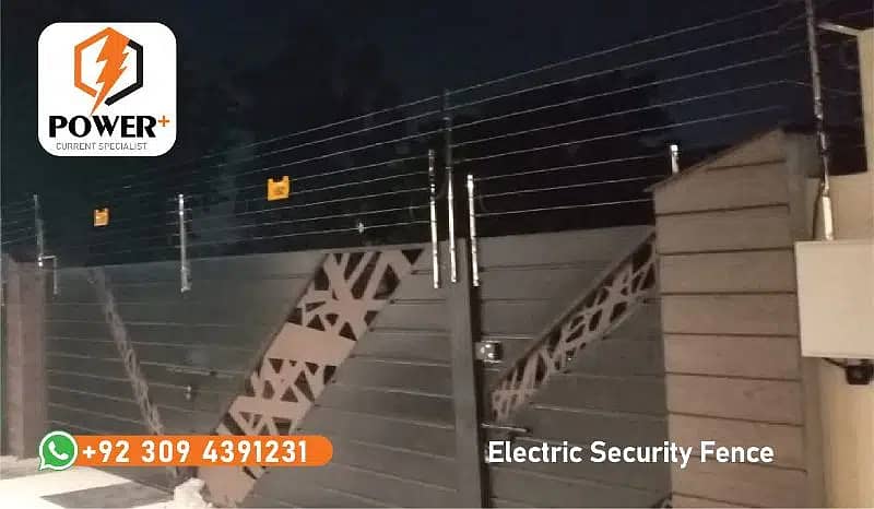 Electric  Security fence System & gates automation 0