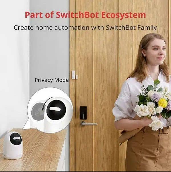 SwitchBot WiFi Camera 360 degree 1080 Full HD 4