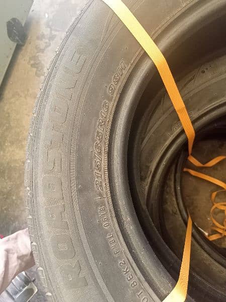 16 number k tyre hen import from UAE 3