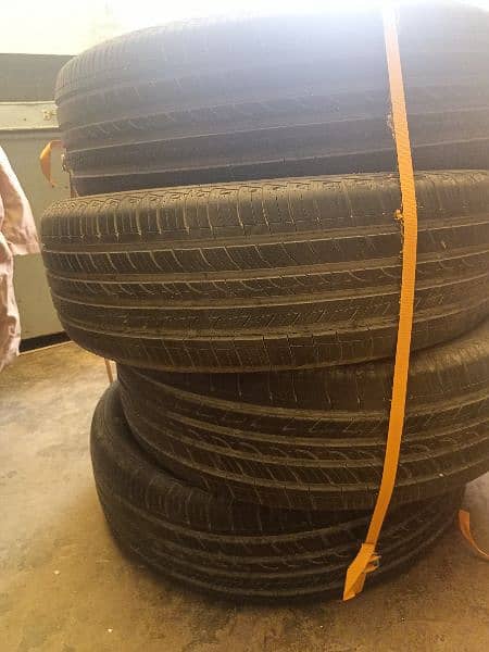 16 number k tyre hen import from UAE 12