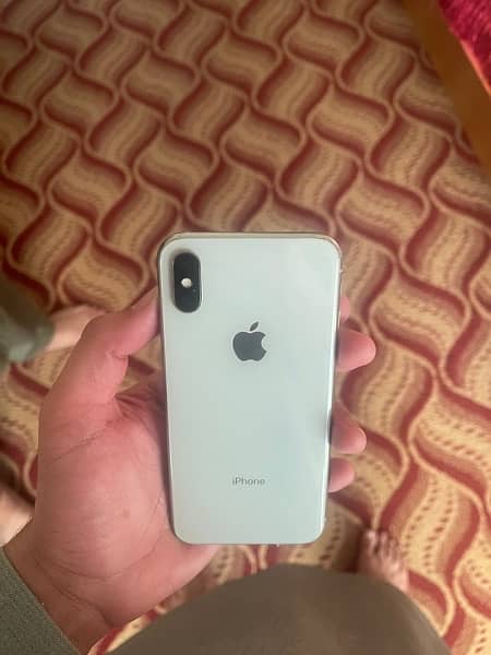 iphone X pta approved 64gb with box. 5