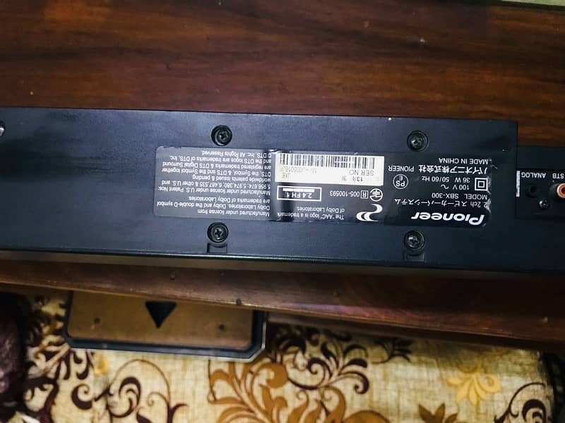 sound bar pioneer 5