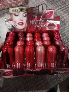 Imported quality lipsticks with dozens of shades