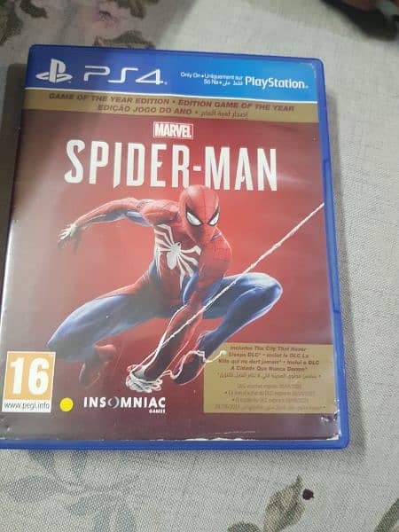 Ps4 cds All spiderman etc 8