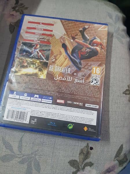Ps4 cds All spiderman etc 9