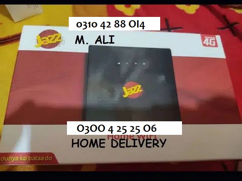 JAZZ WARID Mobilink NEW LIMITED Jazz Router with LAN PORT AVAILABLE 2