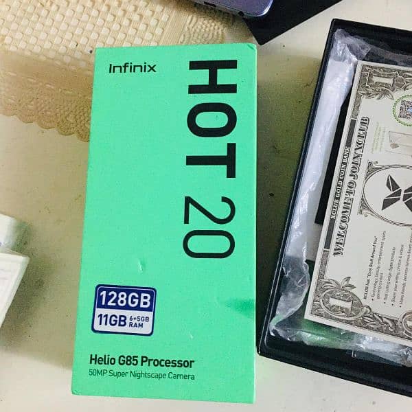 Infinix hot 20 {Exchange possible in iphone} 1