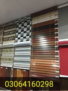 Roller , Zebra, Wooden, Vertical Horizontal Window blinds.