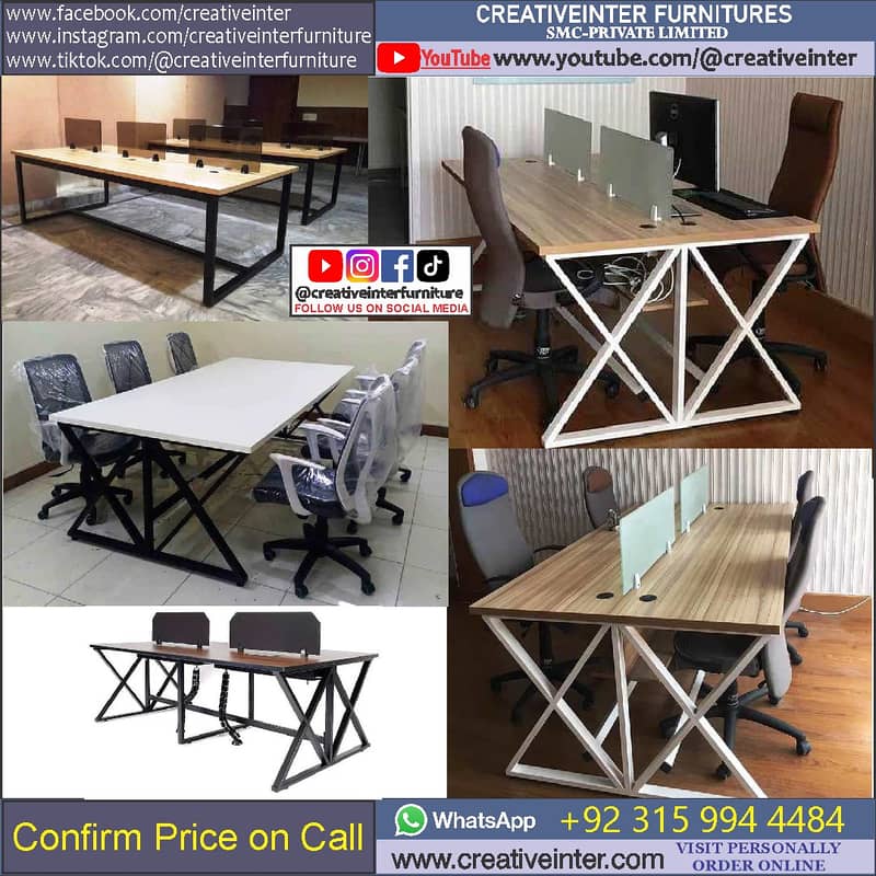 Call Center Office Table Workstation Meeting Desk Counter 3