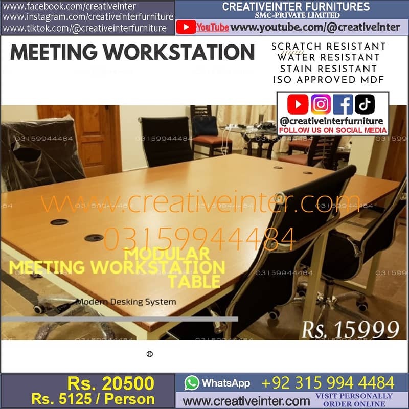 Call Center Office Table Workstation Meeting Desk Counter 5