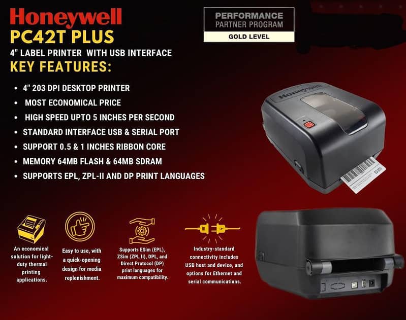 Brand New BlackCopper Barcode Lable Printer (Cash On Delivery) 1
