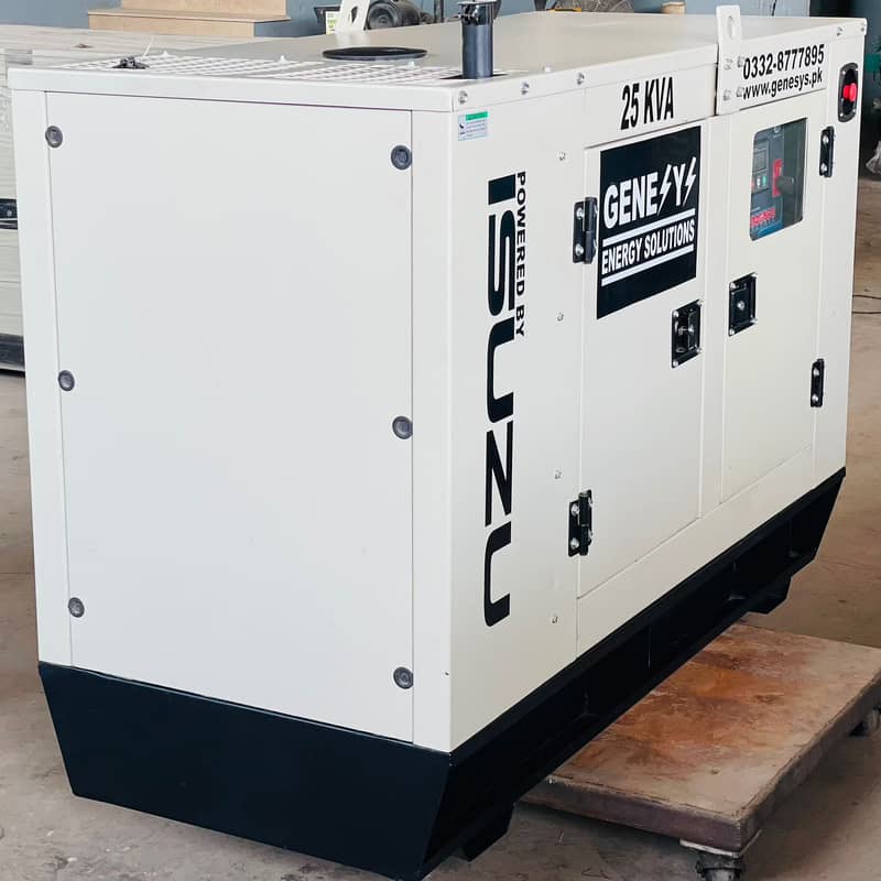 25 kva yd isuzu with sound proof canopy diesel  Generator for sale 2