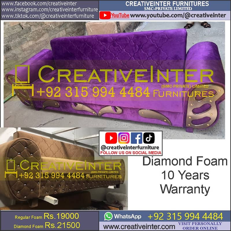 wooden and foam sofa cum bed wholesale furniture home almari shop desk 9