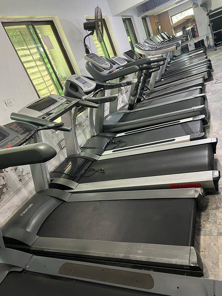Running Commercial treadmill Machine Refurbished elliptical | dumbbell 1