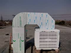 evaporative duct cooler