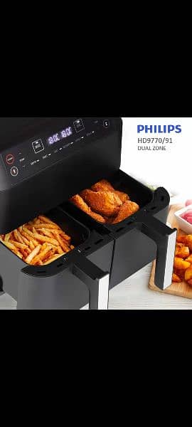 Philips Dual Air fryer 0