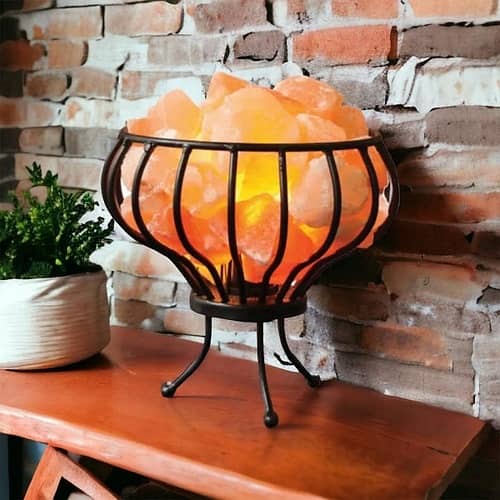 Himalayan Pink Salt Lamp For Home Decoration and bedroom table lamp 0