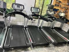 Life Fitness treadmill | elliptical | spin bike | dumbbell rod plate 0