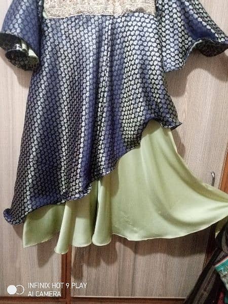 Beautiful frock with trouser 2