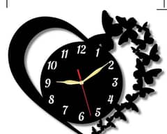 Heart wall clock available at low price with good quality