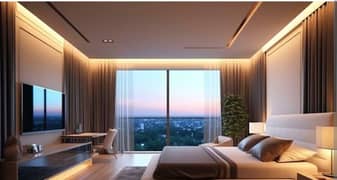 1,2,3 Luxury bedrooms apartments, Penthouses, Food courts,