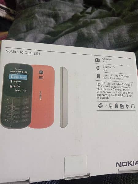 Nokia 106 Few days used. with Box. working no issue with cover 5