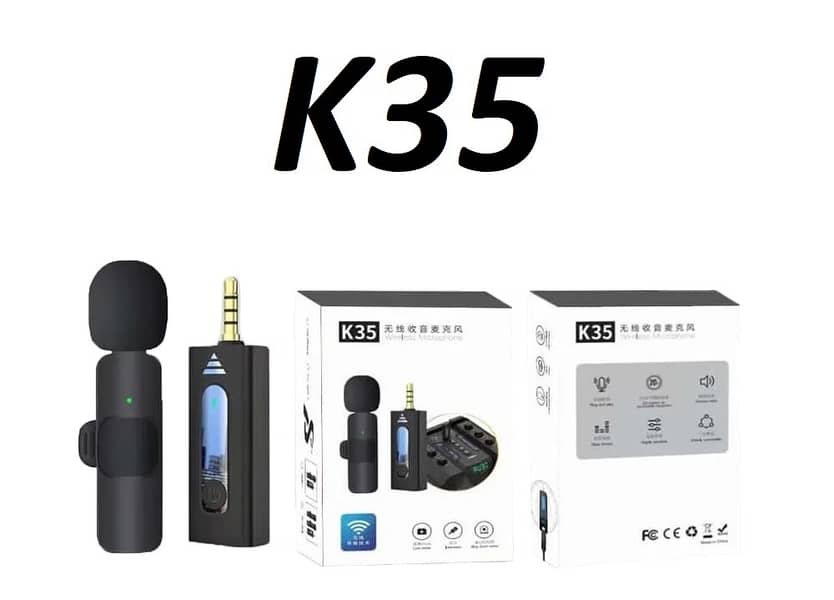 K8 K9 K11 K35 Android Iphone Type C 3.5mm Ios wireless Single Dual mic 2