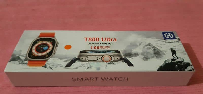 t800 ultra smart watch wireless charger 1