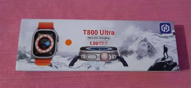 t800 ultra smart watch wireless charger 2