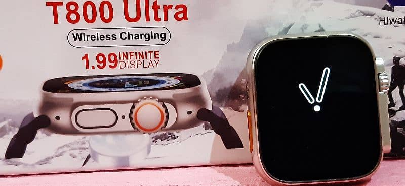 t800 ultra smart watch wireless charger 11
