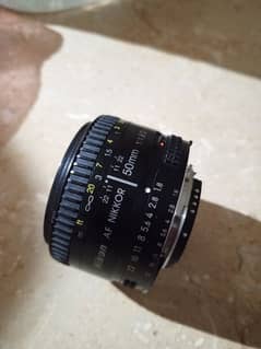 Nikkor DSLR Prime 50MM F 1.8 D Auto Focus Lens