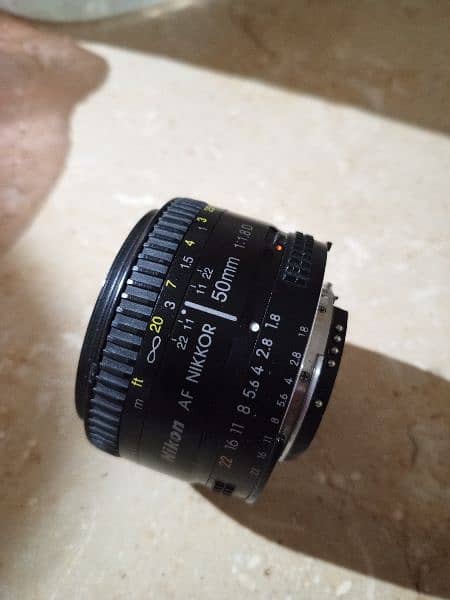 Nikkor DSLR Prime 50MM F 1.8 D Auto Focus Lens 0