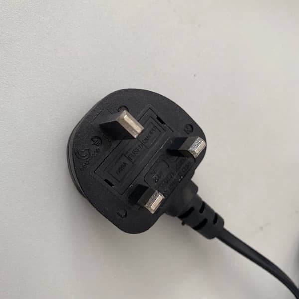 Electric Cord with 3 pin UK standard plug and dimmer switch 3
