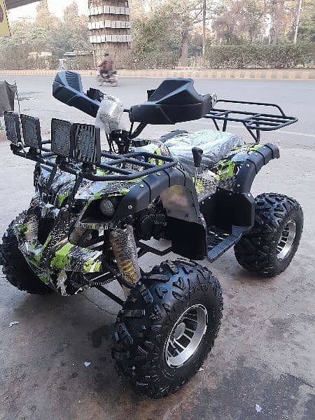 reverse gear 125cc jeep quad at 4 wheels delivery all Pakistan 5