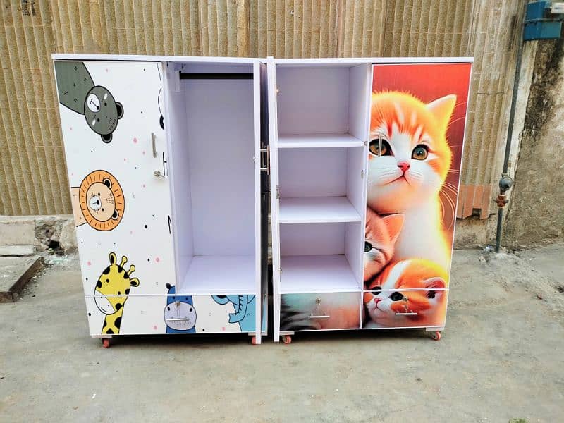 Kids/wardrobe/kids/Almari/kids cupboard/wooden/cupboard/Wooden Almari 8