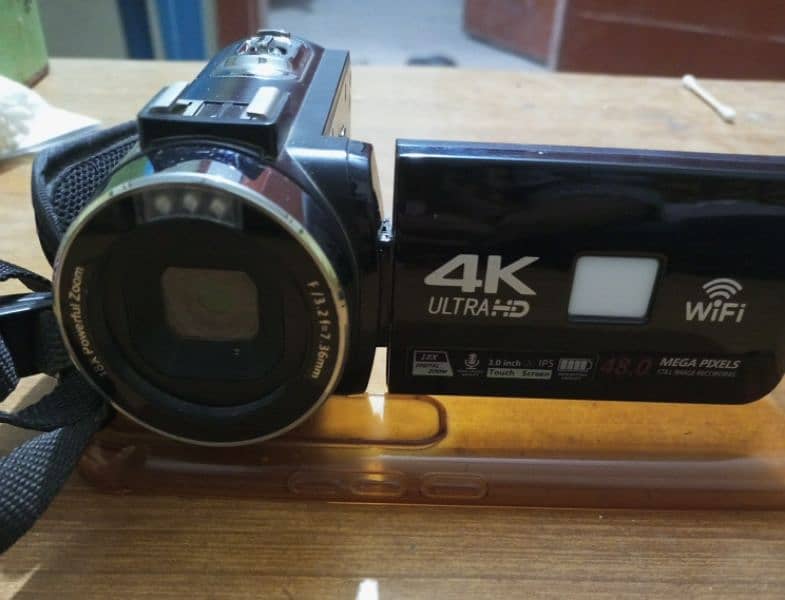 Dvc 4k ultra hd camcorder 48 mega pixel and wifi 3