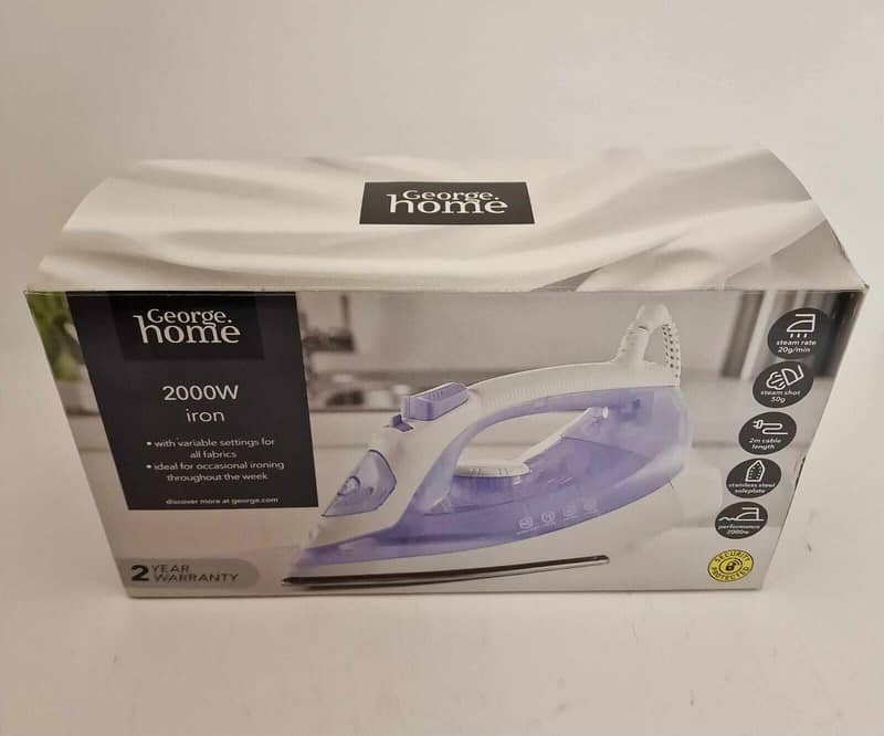 George home steam iron For Sale 2