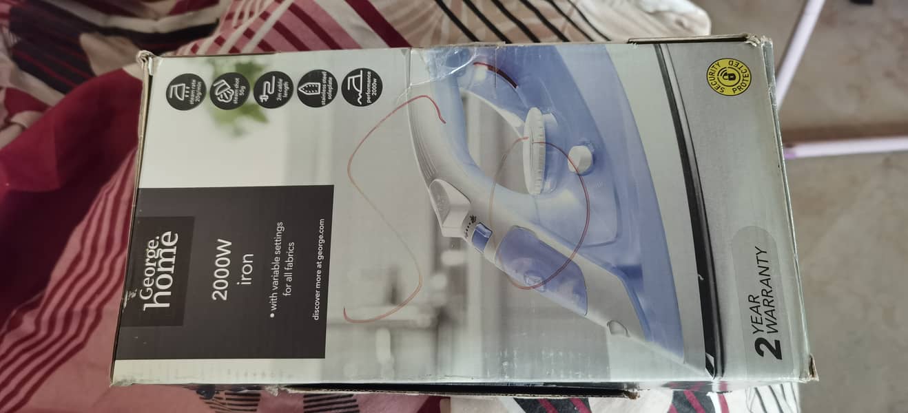 George home steam iron For Sale 5