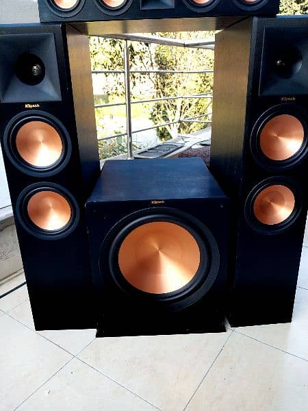 KLIPSCH RP 280F LIKE JBL TANNOY KEF KLIPSCH DENON MARANTZ ONKYO 2