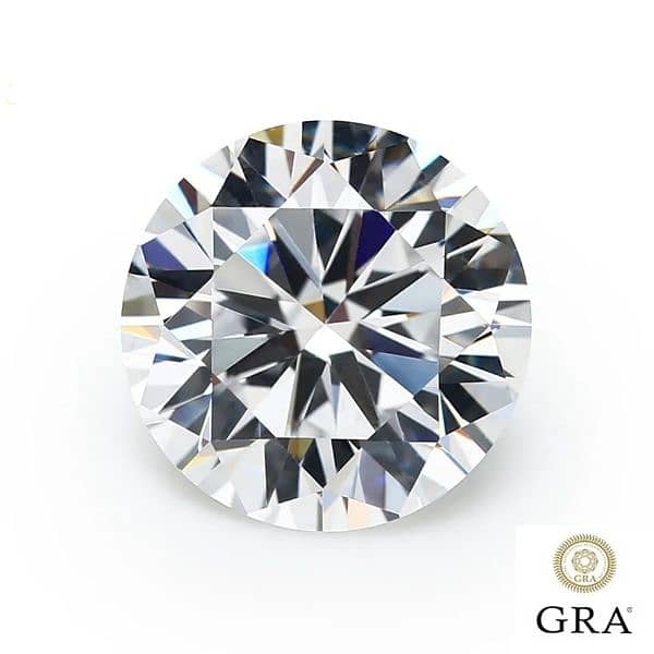 Moissanite Stone – Perfect Diamond Alternative – GRA Certified 3