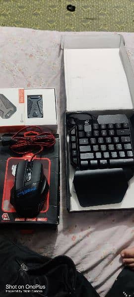 Gaming mouse keyboard device attached with mobile 03139751900 1